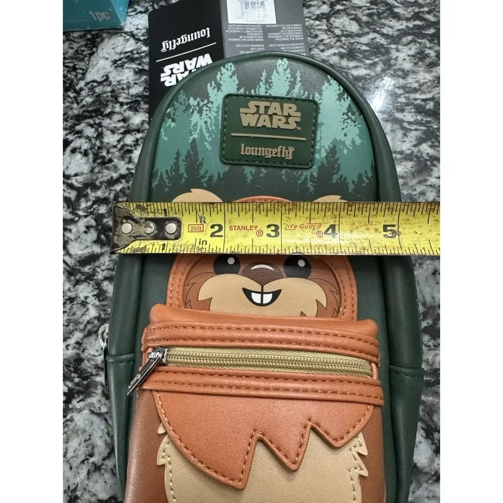 New Star Wars Return of the Jedi Ewok Pencil Case Mini Backpack Loungefly